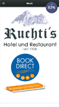 Mobile Screenshot of hotel-ruchti.de
